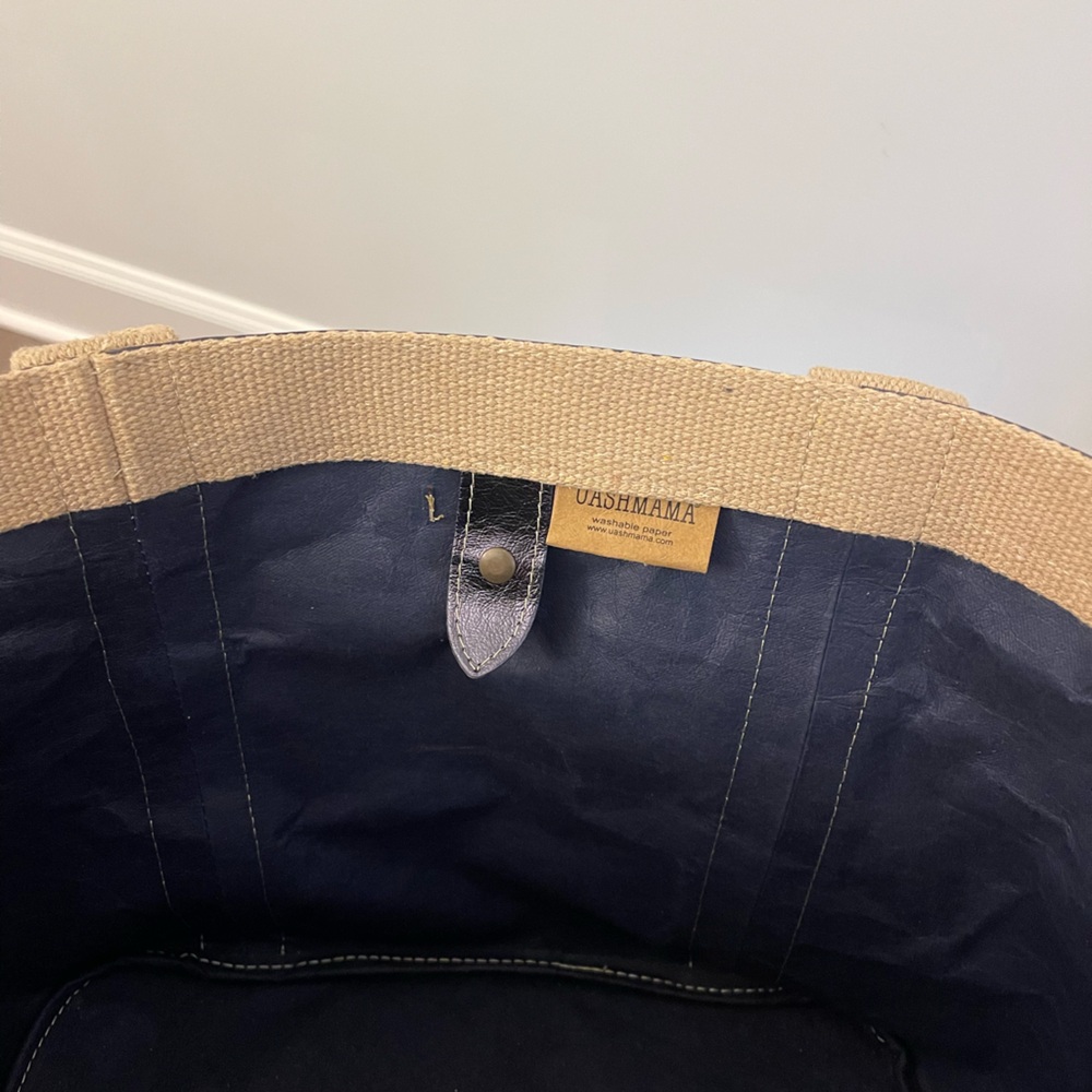 Uashmama Small Petrolio Tote Bag - Picture 4 of 5